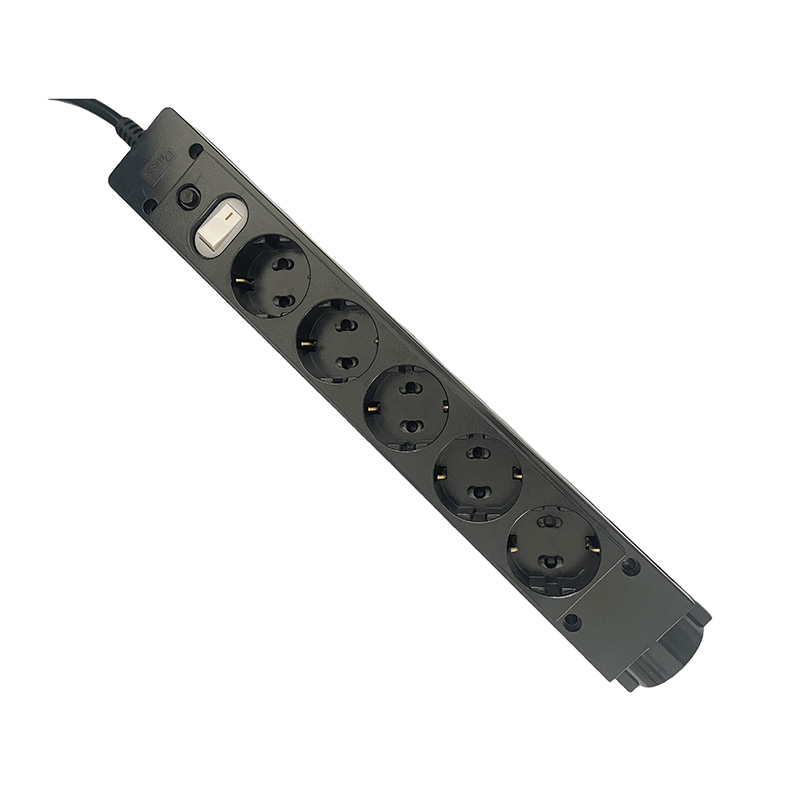 Flame Retardant 6 Outlet KC Standard Sockets With Switch Flame Retardant 6 Outlet KC Standard Sockets With Switch